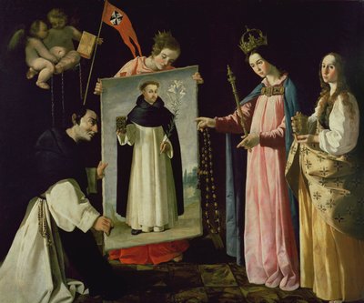 The Apparition of the Virgin to the Monk of Soriano by Francisco de Zurbaran